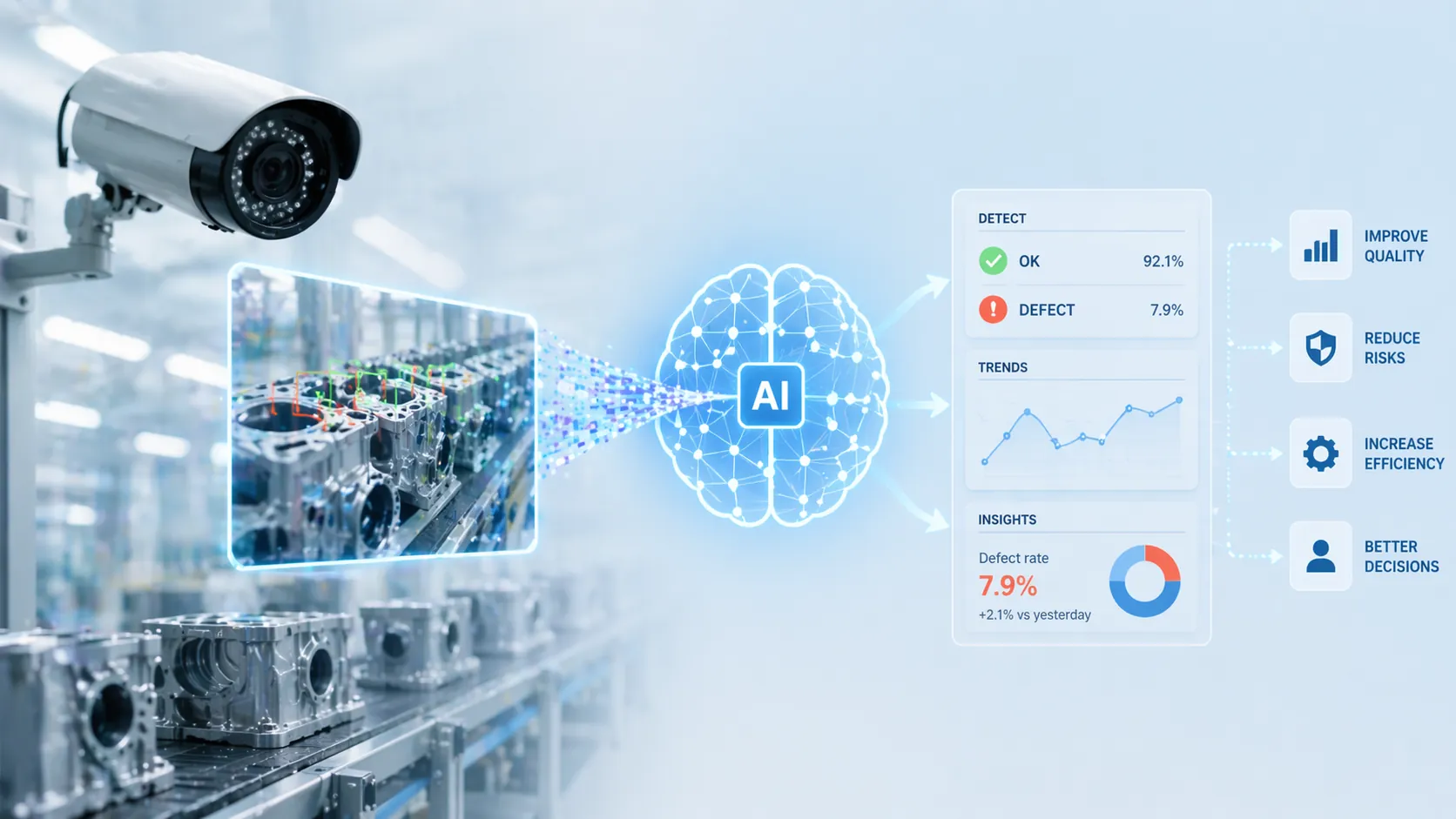 Computer vision workflow for industrial inspection and monitoring